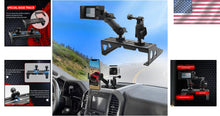 Load image into Gallery viewer, Ultimate Phone &amp; GoPro Mount for 2015-2022 Ford F150 F250 – Adjustable Design
