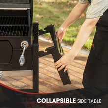 Load image into Gallery viewer, Charcoal Grill with Adjustable Height &amp; Collapsible Tables - Perfect for Picnics