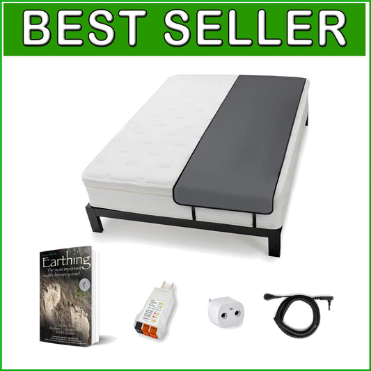 Clint Ober Certified Grounding Sleep Mat with Zipper & Water-Resistant Features