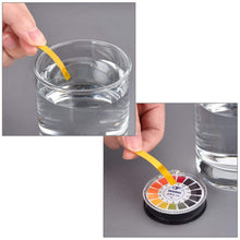Load image into Gallery viewer, Reliable pH Test Paper Strips with Color Chart - 0-14, 16.4 ft, 24 Rolls