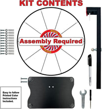 Load image into Gallery viewer, Lightweight Prize Wheel 12 Inch with Erasable Slots - Easy Setup for Events