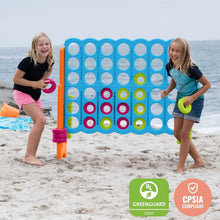 Load image into Gallery viewer, Jumbo 4-To-Score Giant Connect 4 Game - Vibrant Indoor/Outdoor Fun!