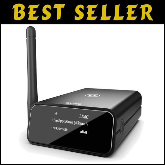 Audiophile BluMe Pro with OLED Display - Premium Bluetooth 5.3 Audio Receiver