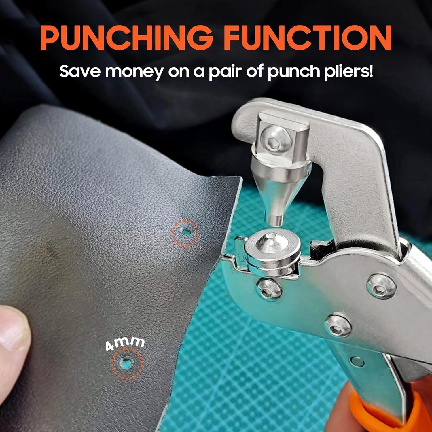 40-Set Snap Fastener Tool Kit - Effortless Snap Installation for DIY Projects