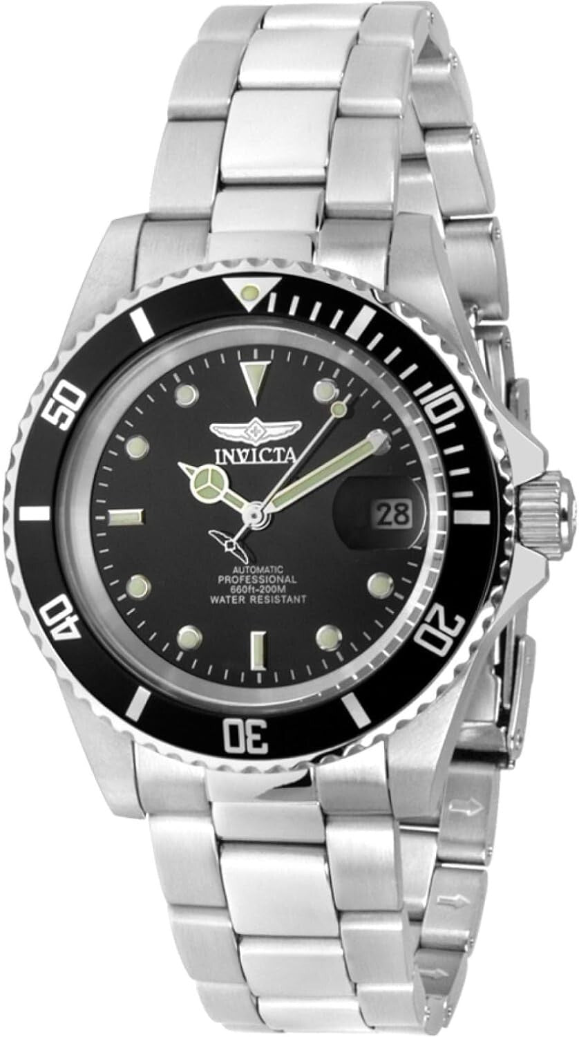 Elegant Men's Coin-Edge Automatic Watch in Stainless Steel - Gift Box Included