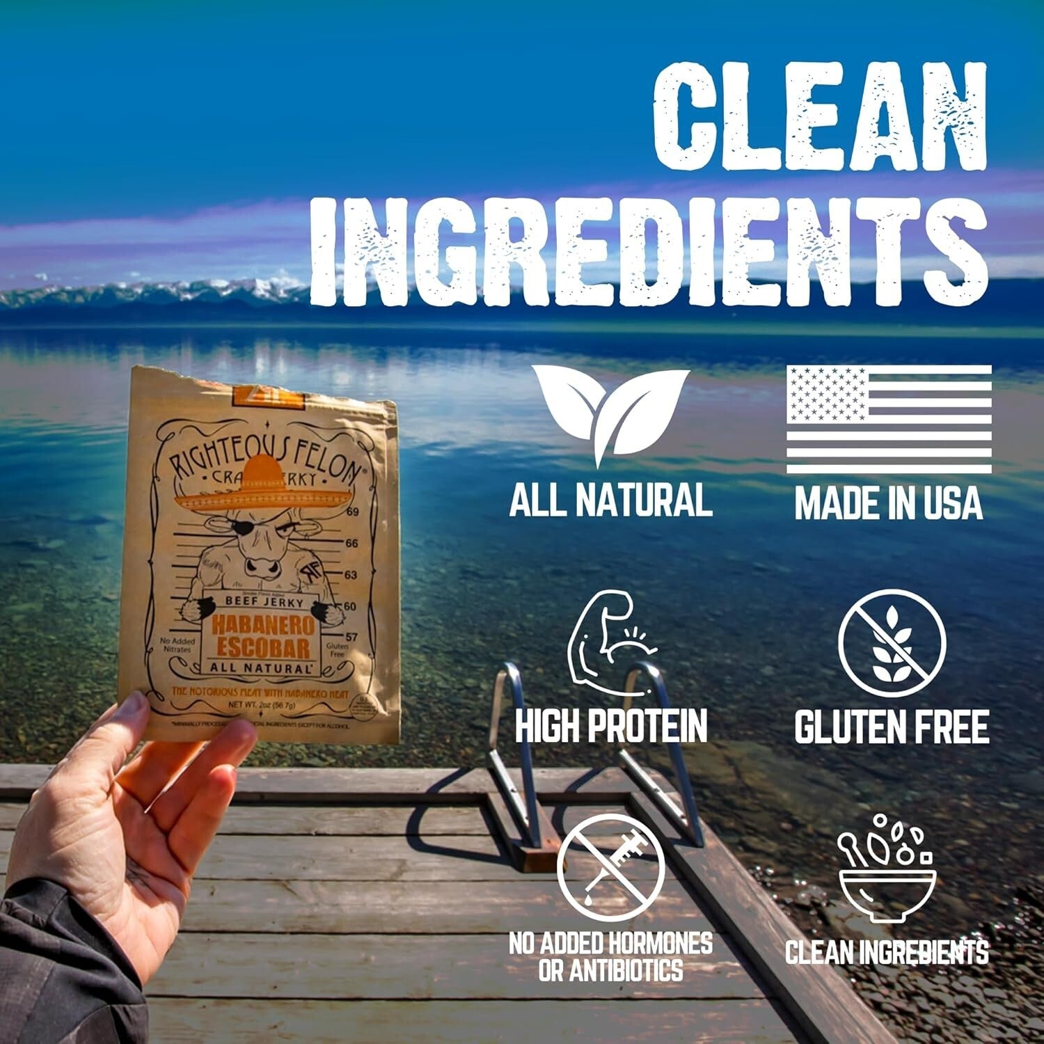 8-Pack Beef Jerky Variety – American-Made, Gluten-Free & Savory Goodness