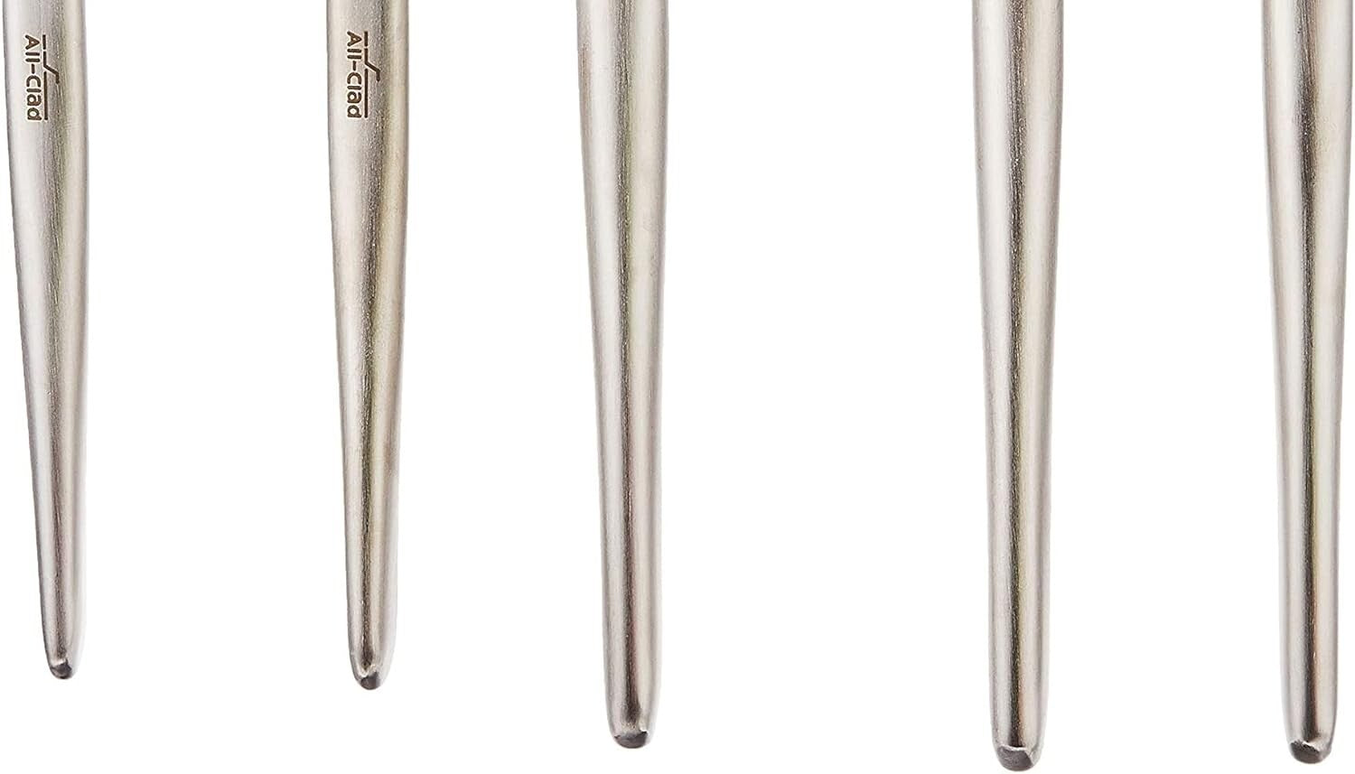 5-Piece Heat-Resistant Silicone and Steel Kitchen Gadget Set - Dishwasher Safe