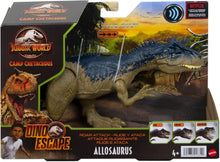 Load image into Gallery viewer, Jurassic World Roar Attack Allosaurus Action Figure with Sound Effects - 12.39"