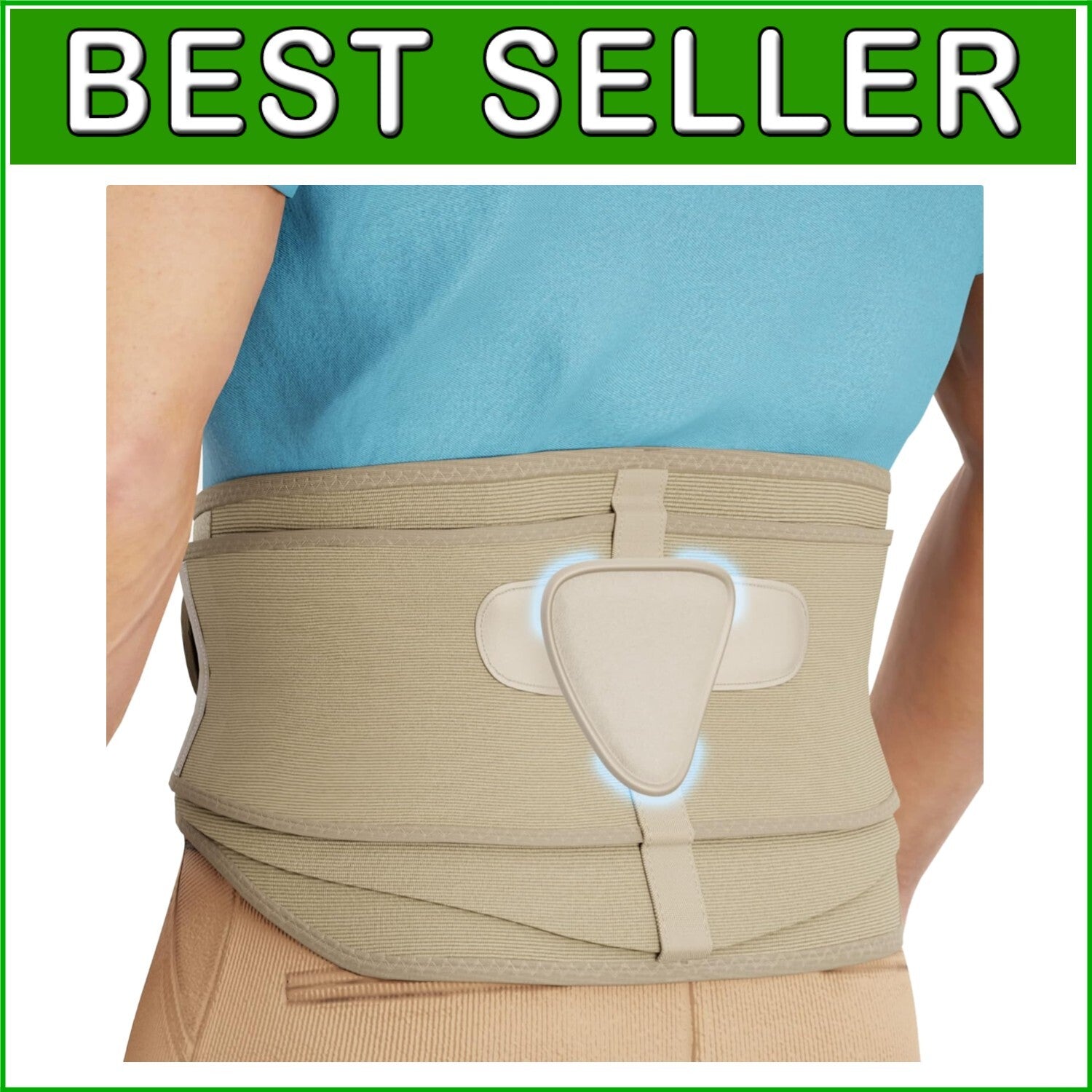 Adjustable Lower Back Support Belt for Men & Women – Posture and Pain Relief