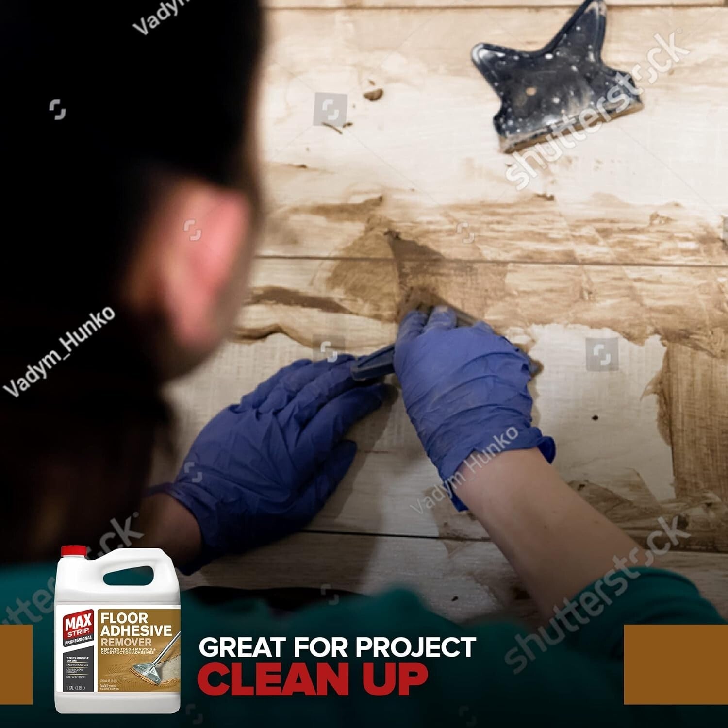 Fast Working 1 Gallon Floor Adhesive Remover Gel - Non-Toxic and Citrus Scented