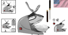 Load image into Gallery viewer, High-Efficiency Snow Cone Machine - 380W with Safety Features &amp; Unique Design