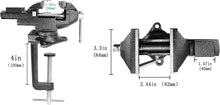 Load image into Gallery viewer, Heavy-Duty Workshop Vise with Quick Locking Mechanism &amp; Protective Washers