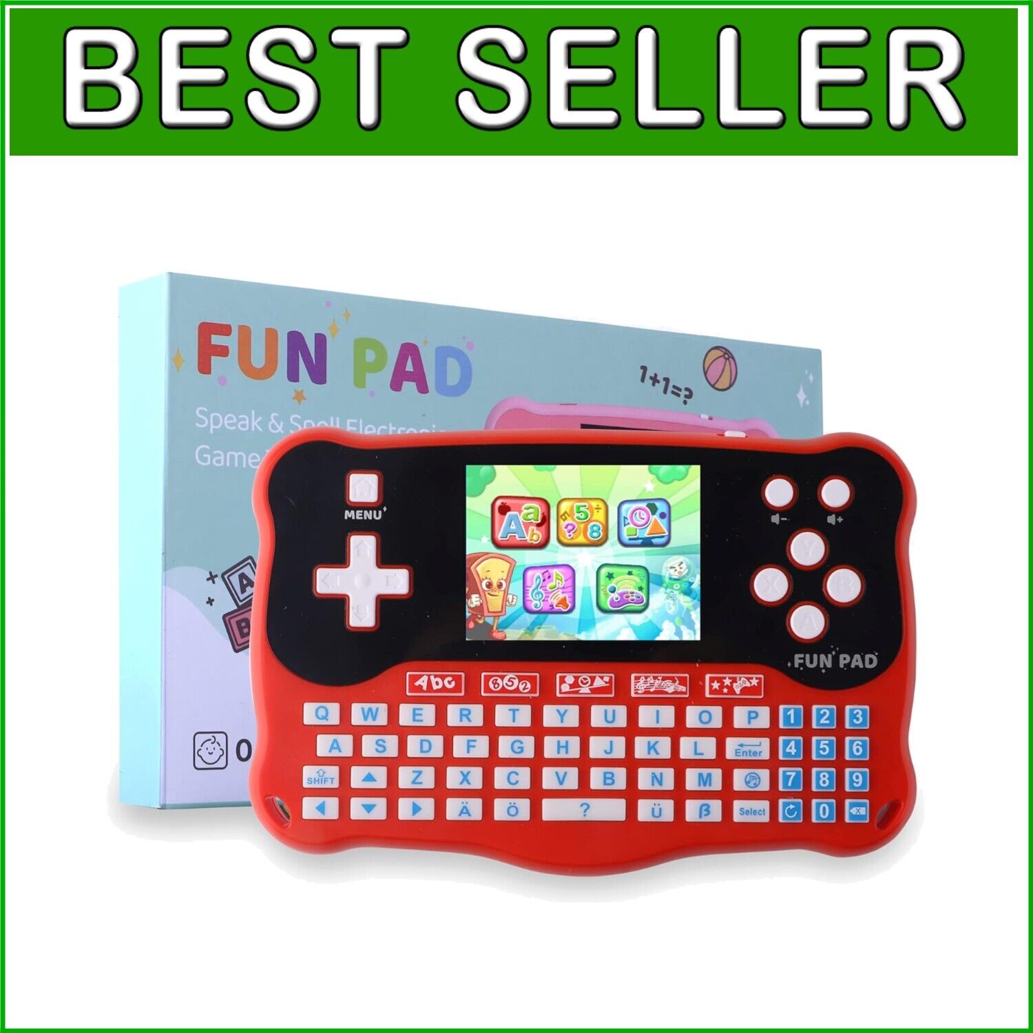 Interactive Educational Tablet for Kids - 102 Fun Learning Activities Ages 3-12