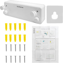 Load image into Gallery viewer, Retractable Indoor Outdoor Clothesline - Heavy Duty Wall-Mounted Laundry Rack
