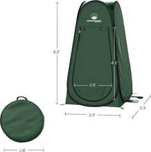Load image into Gallery viewer, Versatile Water-Resistant Privacy Tent - Shower, Changing Room, or Toilet Stall