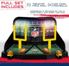 Load image into Gallery viewer, Compact Indoor Football Tabletop Game with Spring-Loaded Launchers - 2 Players