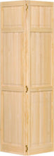 Load image into Gallery viewer, Lightweight Bi-Fold Closet Door, 80x36 - Solid Pine with Classic 6-Panel Design