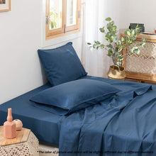 Load image into Gallery viewer, Soft Breathable King Size Linen &amp; Cotton Sheet Set - Elegant Home Essentials