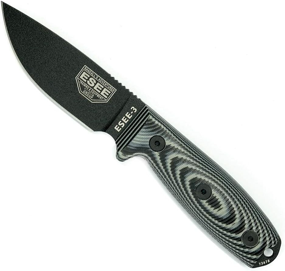 All-In-One Carving Tool: 3 Fixed Blades with G10 Handle and Lifetime Guarantee