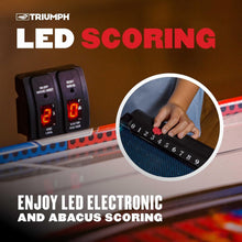 Load image into Gallery viewer, Light-Up 54-Inch Fire 'n Ice Air Hockey Table – Includes 2 LED Pushers