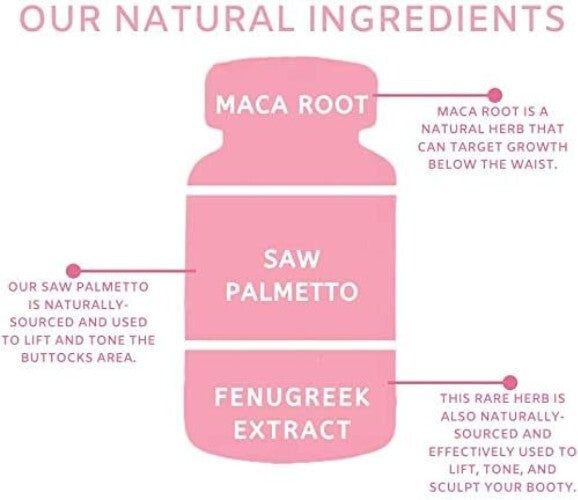 Boost Your Curves with Booty Maxx - 60 Capsules for Optimal Results