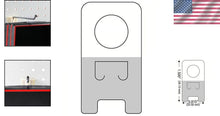 Load image into Gallery viewer, 1000 Premium Clear Retail Hang Tabs - Easy Application, Ideal for Merchandising