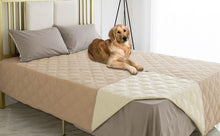 Load image into Gallery viewer, Soft Waterproof Dog Blanket with Zipper Closure – Ideal for Travel &amp; Napping