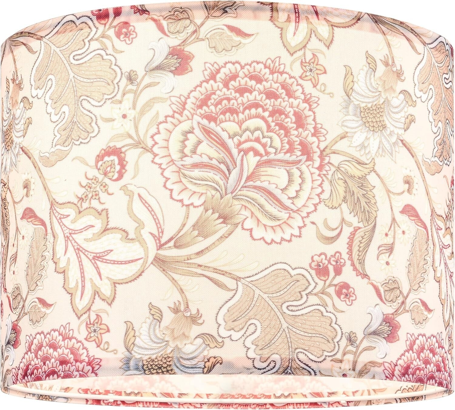 2-Pack 13" Medium Floral Lampshades - Easy Assembly for Table & Floor Lights