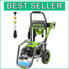 Load image into Gallery viewer, Compact Electric Pressure Washer - 3000 PSI with Versatile Nozzles &amp; Wheels