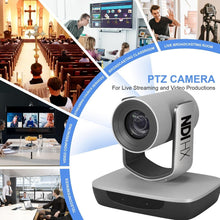 Load image into Gallery viewer, NDI 20X Zoom PTZ Camera - Perfect for Live Events with Easy Setup and Control