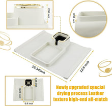 Load image into Gallery viewer, Weighted Silicone Sofa Arm Tray Set - Stylish Drink Holders for Cozy Living