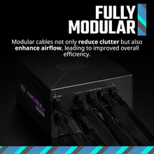 Load image into Gallery viewer, Efficient MWE Gold 850W ATX 3.1 PSU with Hexagonal Fan - Ideal for RTX 4090