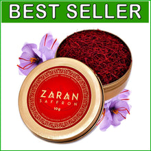 Load image into Gallery viewer, Luxury Golden Tin of 10g Pure Saffron - No Additives - Elevate Your Dishes