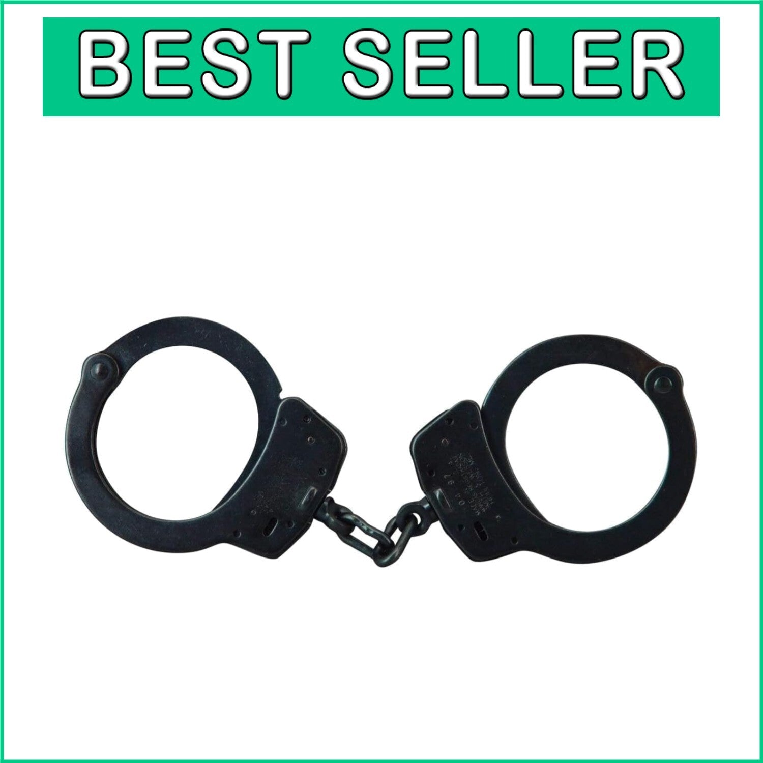Modern Locking Handcuffs - S&W Carbon Steel, Ambidextrous Design Included Keys