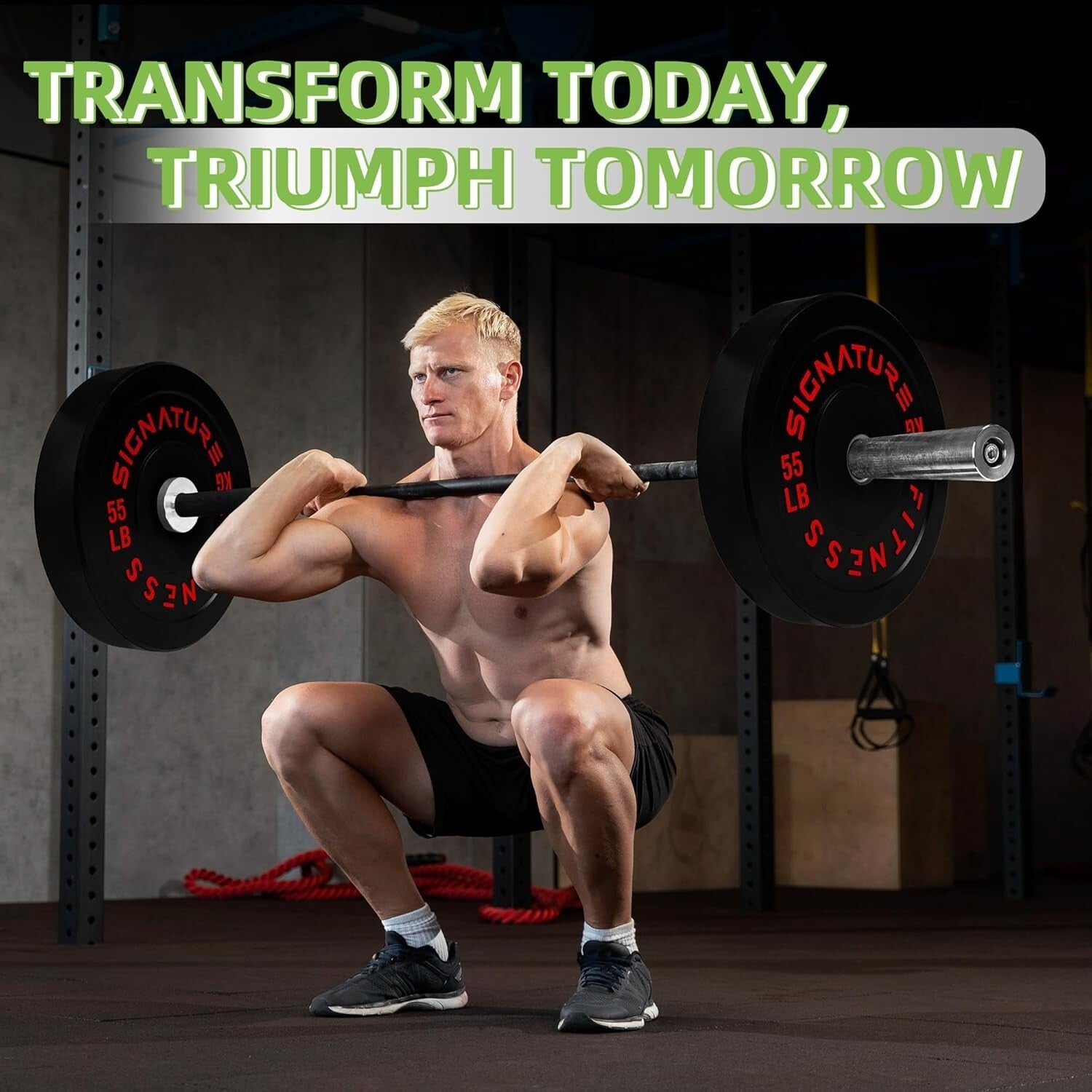 Multi-Weight Olympic Bumper Plates - Ideal for Strength & Endurance Training