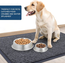 Load image into Gallery viewer, Waterproof Heavy Duty Doormat with Stripe Pattern - Easy Clean &amp; Fade Resistant