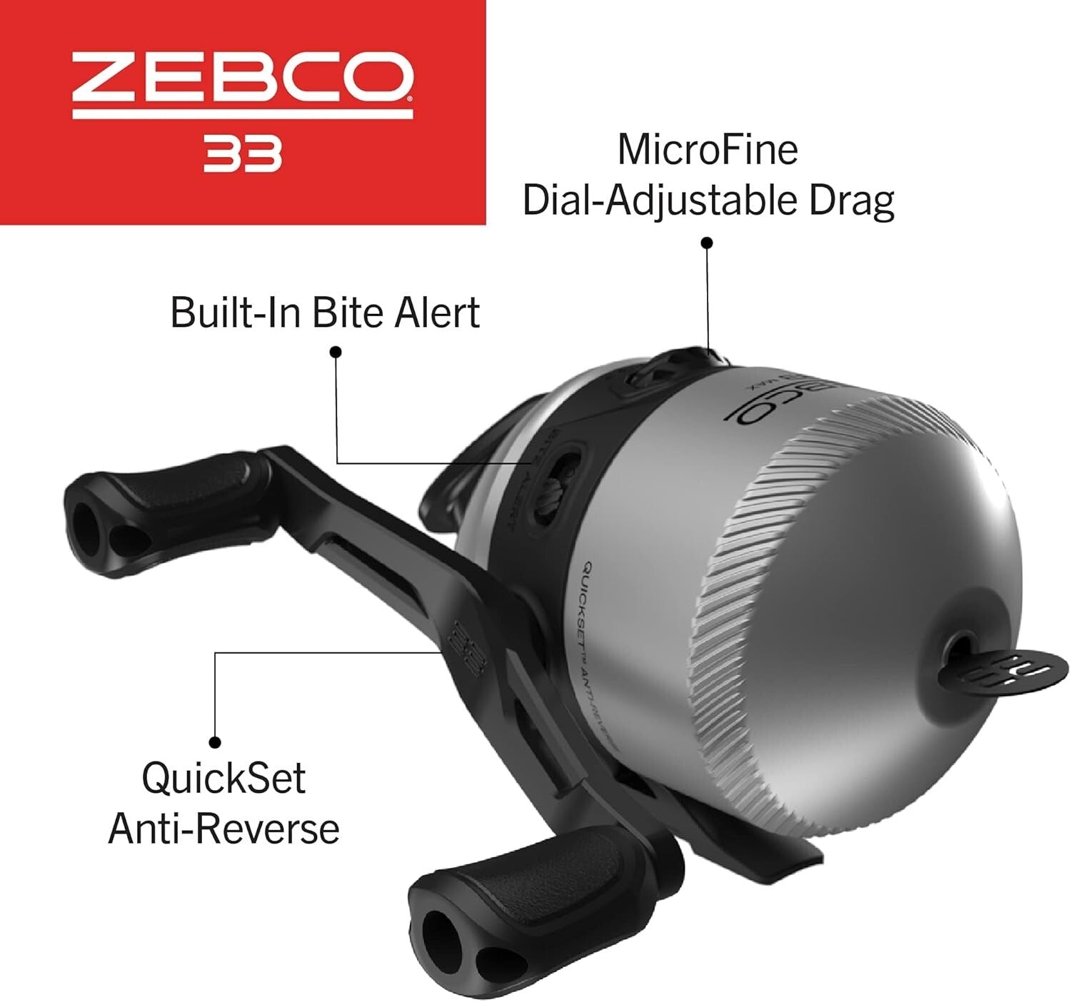 Smooth Retrieval 33 Max Spincast Fishing Combo - Ultimate Angling Experience