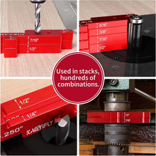 Load image into Gallery viewer, Versatile Aluminum Gauge Blocks - 7pc Set for Height, Depth &amp; Angle Measurements