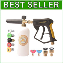 Load image into Gallery viewer, Professional Car Washing Kit: X-887 High Pressure Gun &amp; Foam Cannon with 7 Tips