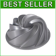 Load image into Gallery viewer, 10-Cup Heritage Bundt Pan - Oven Safe, Durable, and Nonstick for Perfect Cakes