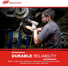 Load image into Gallery viewer, Compact 1/2-Inch Drive Air Impact Wrench: 1300 ft-lbs Torque, Quiet &amp; Durable