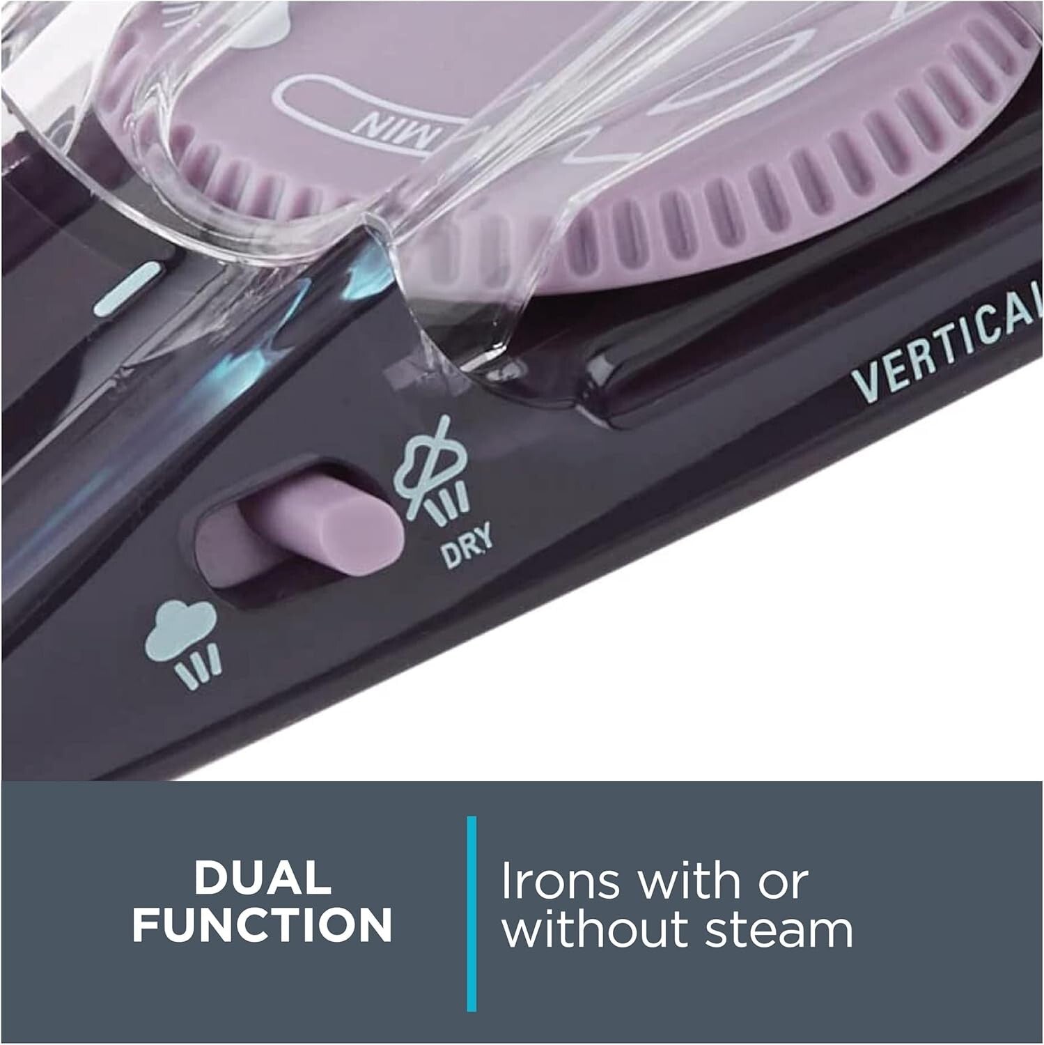 Pro Compact 1000W Travel Iron & Handheld Steamer for Effortless Fabric Care