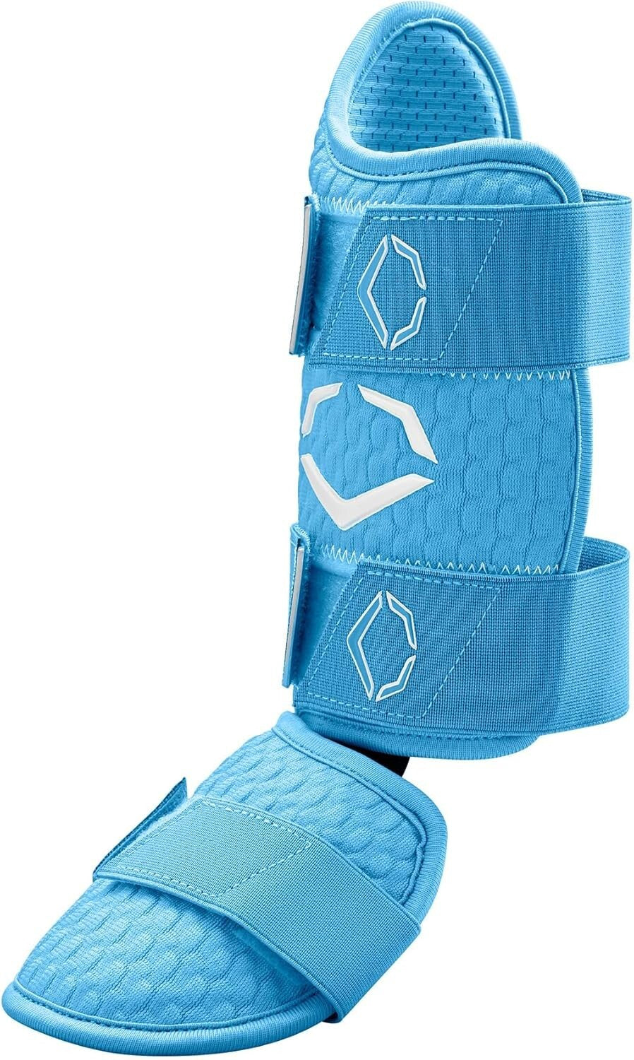 Ergonomically Designed Batter's Leg Guard with Adjustable Straps - Victory Blue