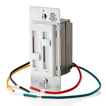 Load image into Gallery viewer, Compact SureSlide Fan Control with Adjustable Light Dimming - Easy Installation