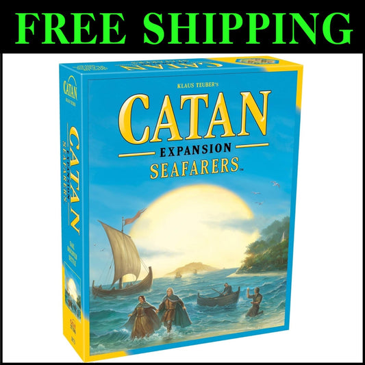 Uncharted Isles Await: Seafarers Expansion for 3-4 Players - Strategy Fun!
