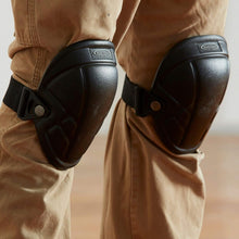 Load image into Gallery viewer, Durable Black Knee Pads with High-Density Foam - Ideal for Flooring &amp; Painting