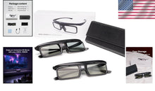 Load image into Gallery viewer, Lightweight 3D Glasses with Long Battery Life for DLP-Link Projectors - 2 Pack
