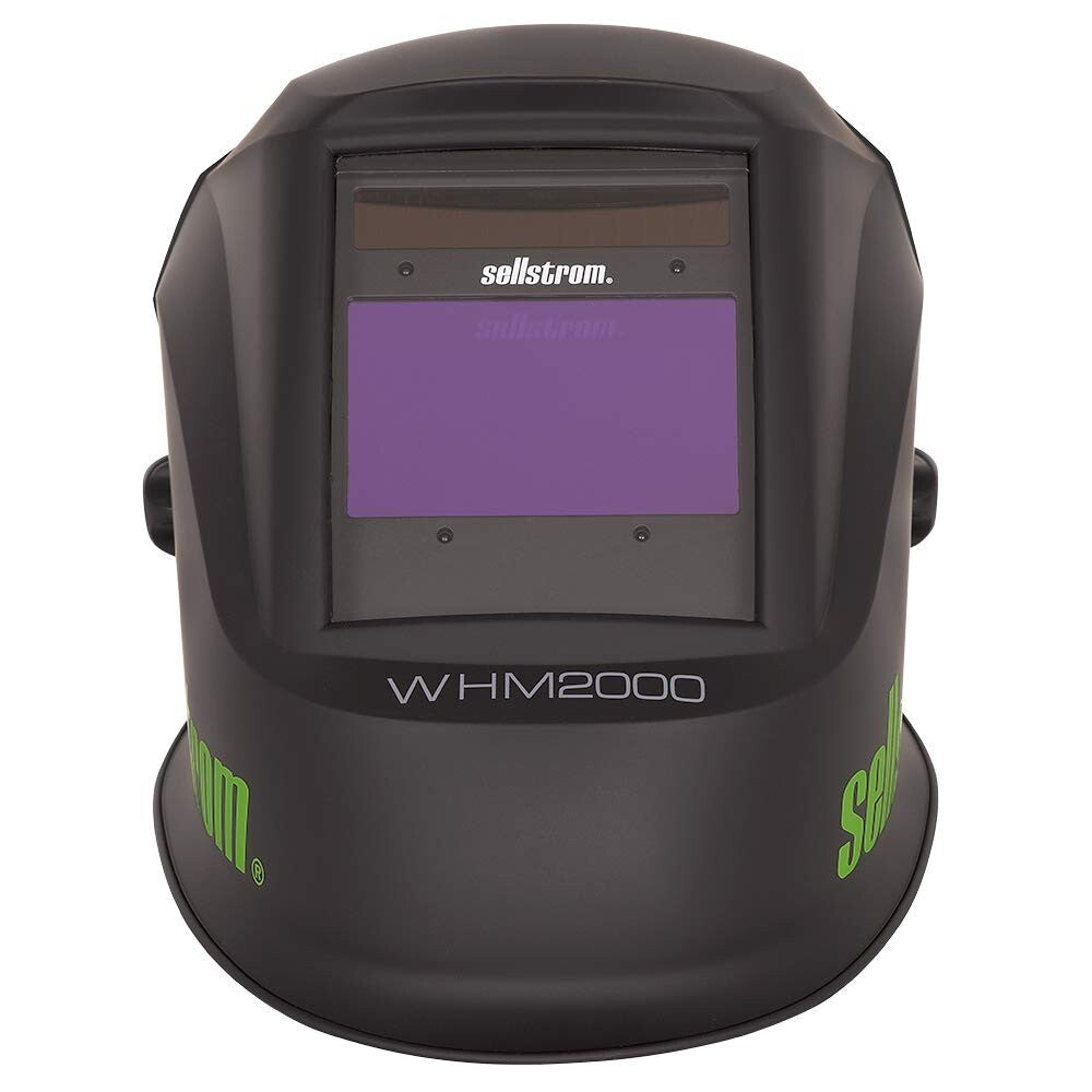 Auto-Darkening Welding Helmet with Blue Lens - Weld and Grind Modes Included