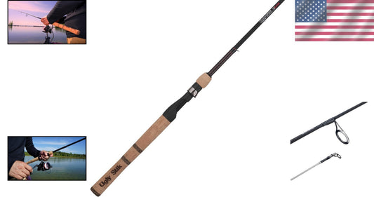 Ultra-Sensitive Elite Fishing Rod - 7' Multi-Color Design, Fast Action for Trout