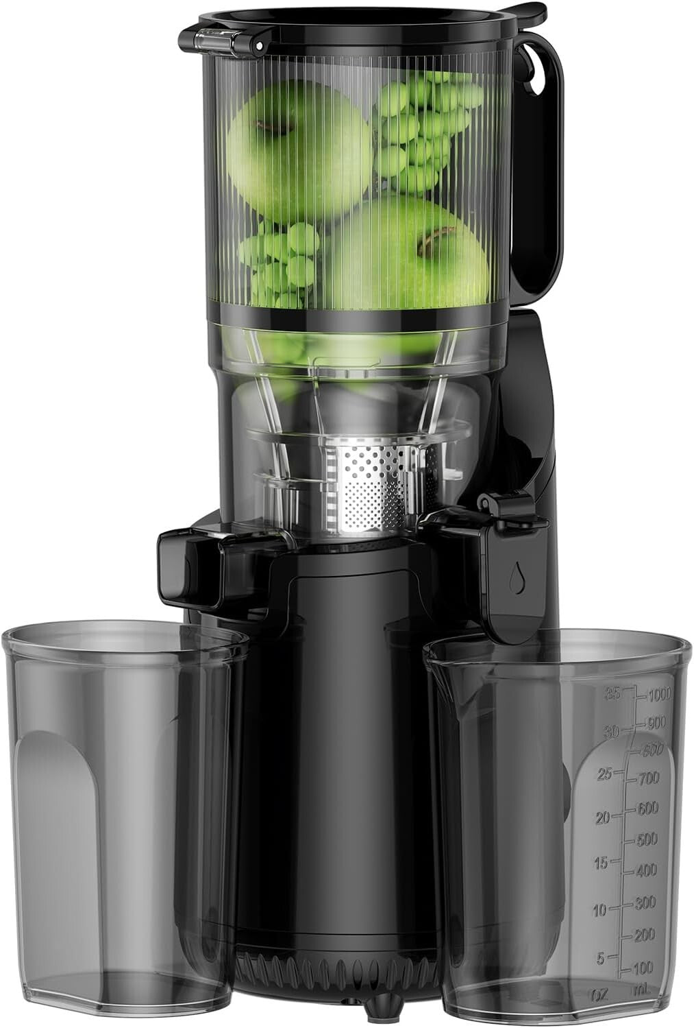 Easy Clean Cold Press Juicer with High Yield Functionality and Safety Features
